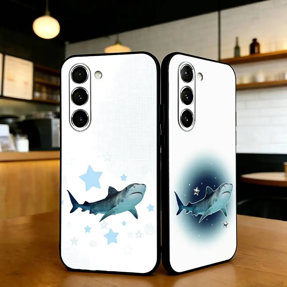 

Whale Patterned Magnetic Phone Case For Samsung S21,22,20,30,22 plus,23,30 ultra Silicone Cover