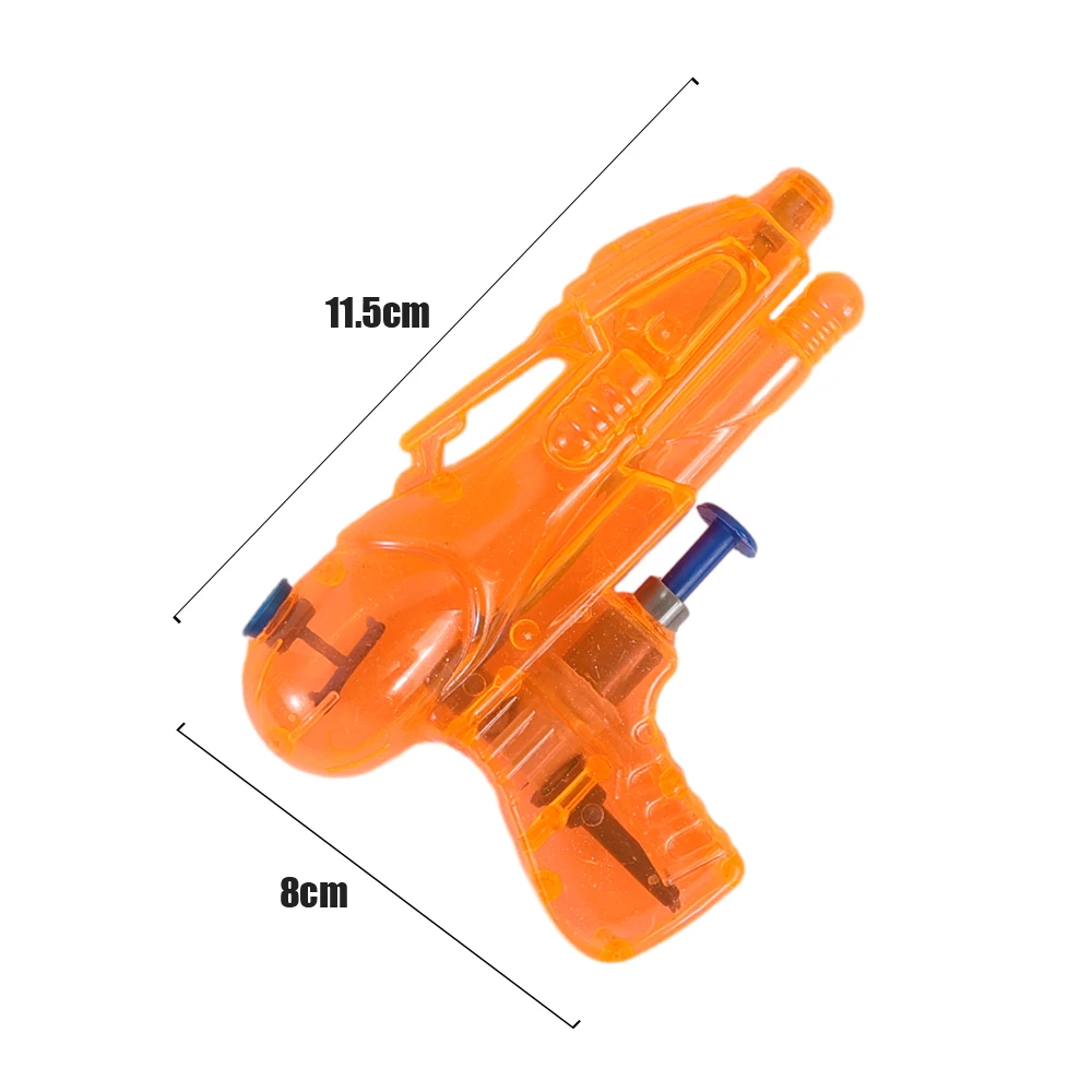 1/3Pcs Mini Squirt pistole ad acqua ragazzi pistola ad acqua trasparente giocattoli bambini piccola pistola a spruzzo giochi di combattimento Bath Blaster giocattoli regali