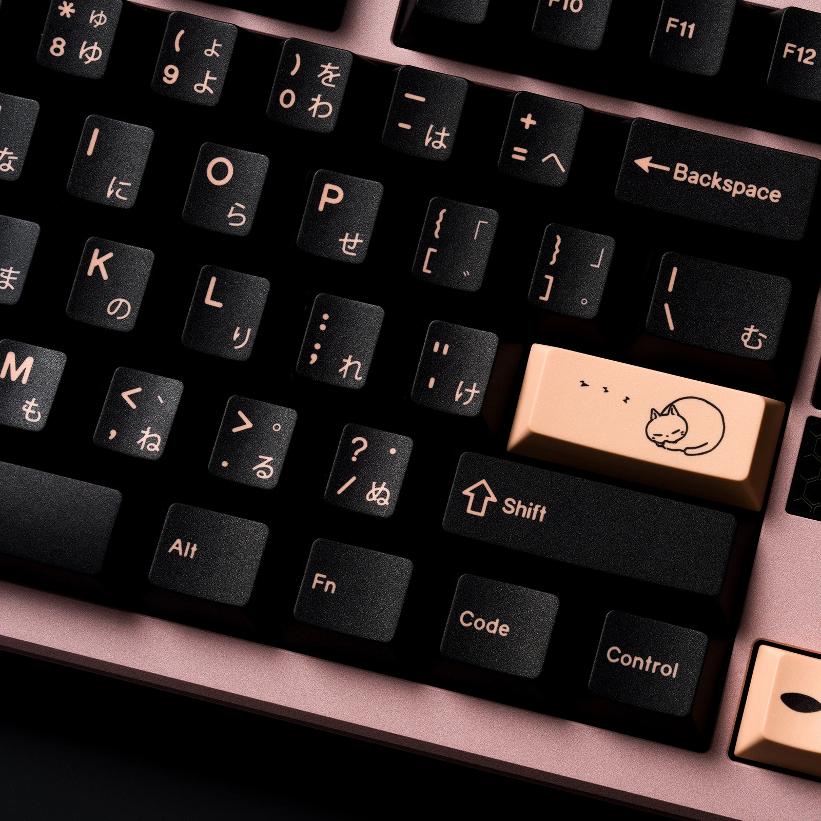 Trendy Cat PBT All sub Cherry Profile 68 980 75 87 Mechanical Keyboard Keycaps