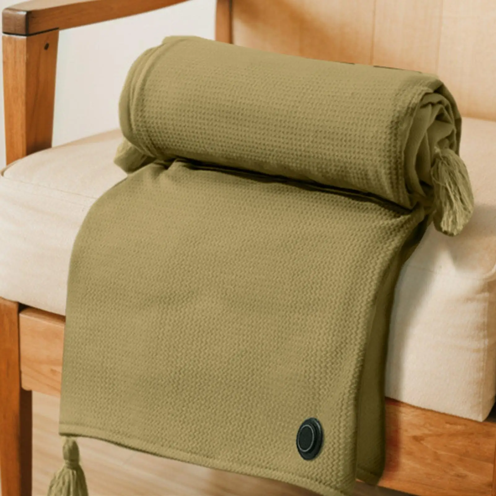 

Electric Blanket Fast Heating Portable Heated Wearable Blanket For Camping Travel Winter Car Nighttime Outdoor Office