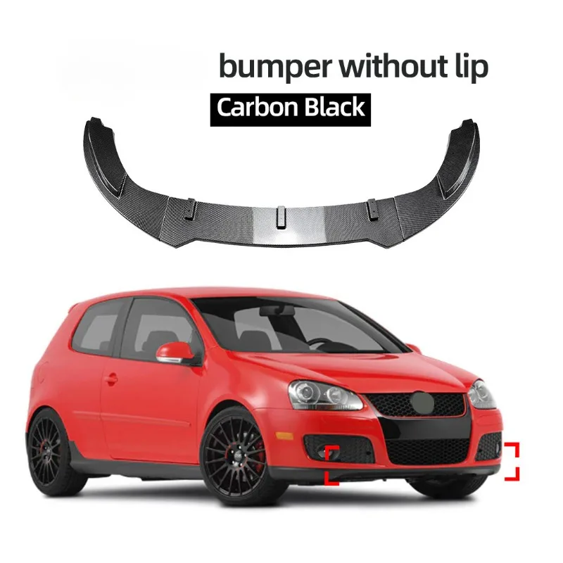 

3 шт./компл., спойлер переднего бампера, нижний диффузор, комплект для VW Golf 5 MK5 GTI Jetta MK5 GLI 2003-2009