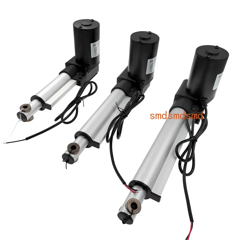 DC Linear Actuator 12V 24V DC Linear Motor Heavy Duty 6000N For Controller Home Use Sofa Recliner Lift Stroke 100mm 150mm 200mm
