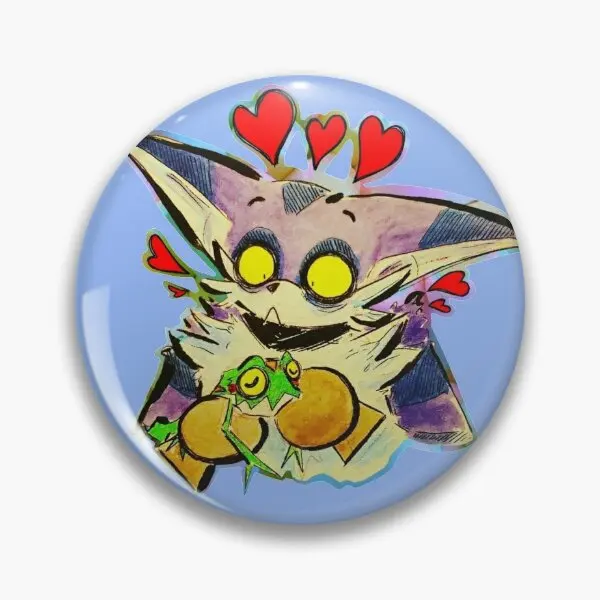 Big The Cat  Soft Button Pin Badge Lover Hat Creative Fashion Metal Cartoon Cute Collar Funny Brooch Clothes Women Jewelry