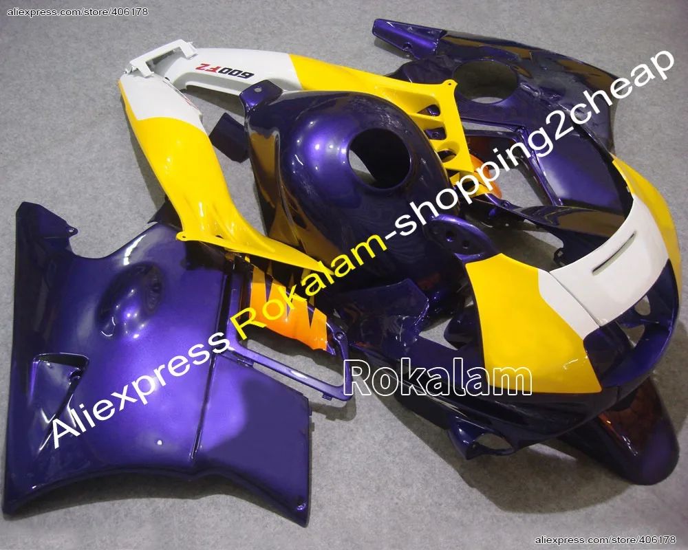 Custom For Honda CBR600 F2 91 92 93 94 CBR600F2 Fairings Set 1991 1992 1993 1994 CBR 600 Purple Bodywork Fairing