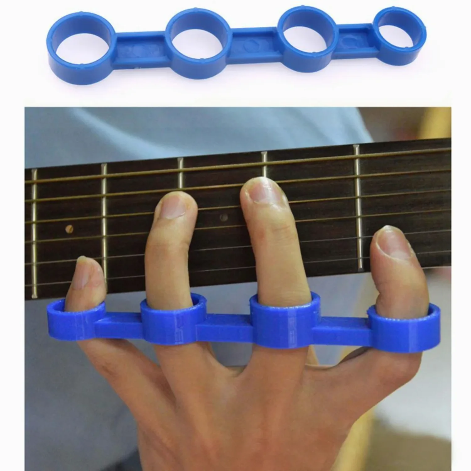 

Guitar Accessories Finger Span Training Hand Grips Hand Finger Exerciser Guitarra Bass Piano Finger Tension Grip Power Trainer