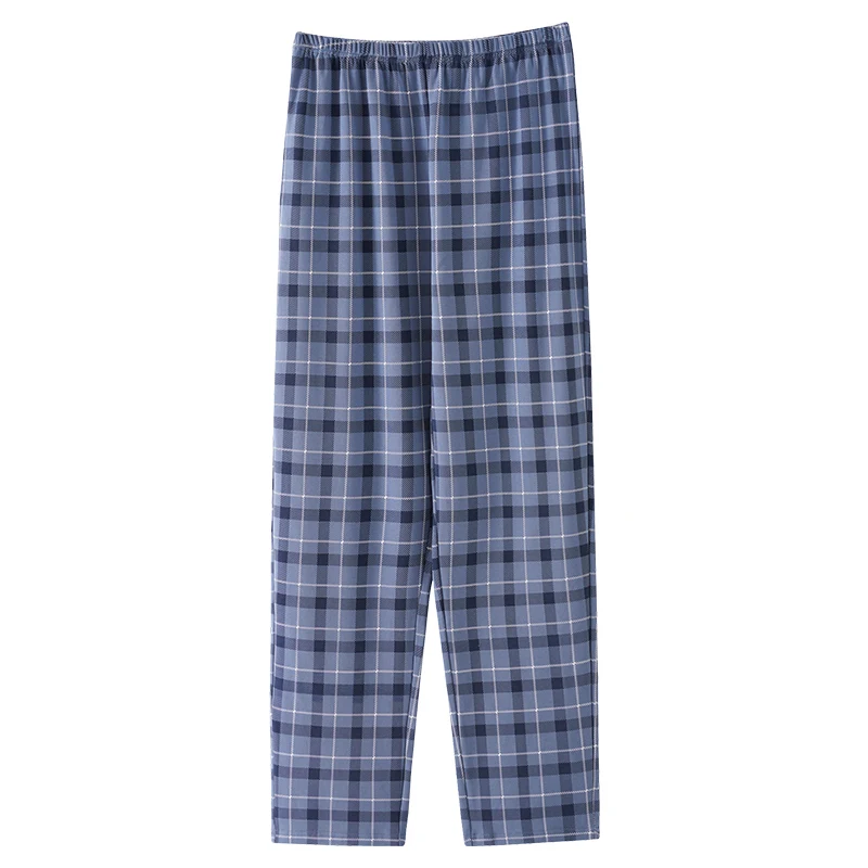

Newest Spring and Autumn Men Long Pants Casual L-6XL Plaid Pants