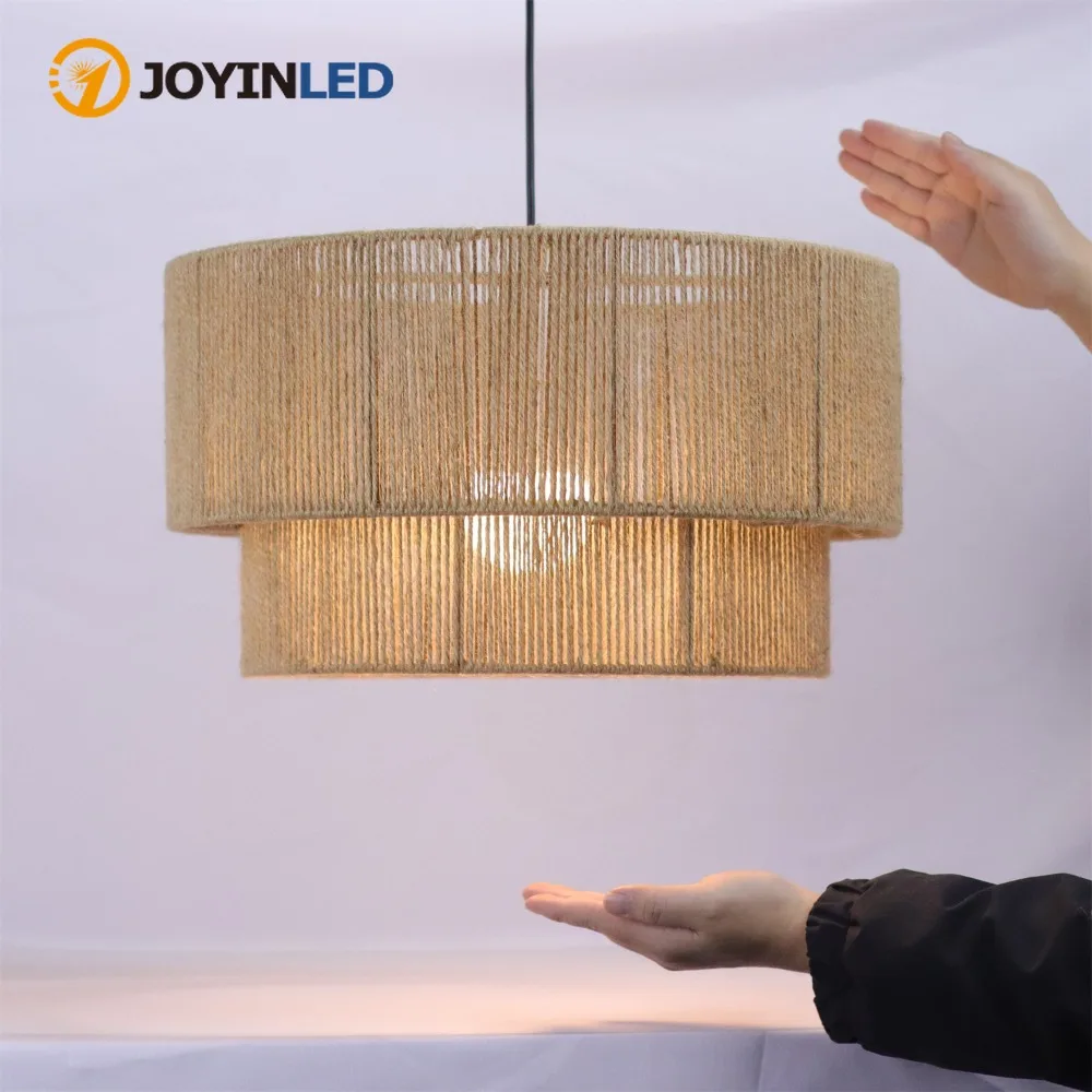 

Подвесной светильник JOYINLED в американском стиле, простая ретро-люстра ручной работы для гостиной, спальни, коридора в старинном стиле, балкона