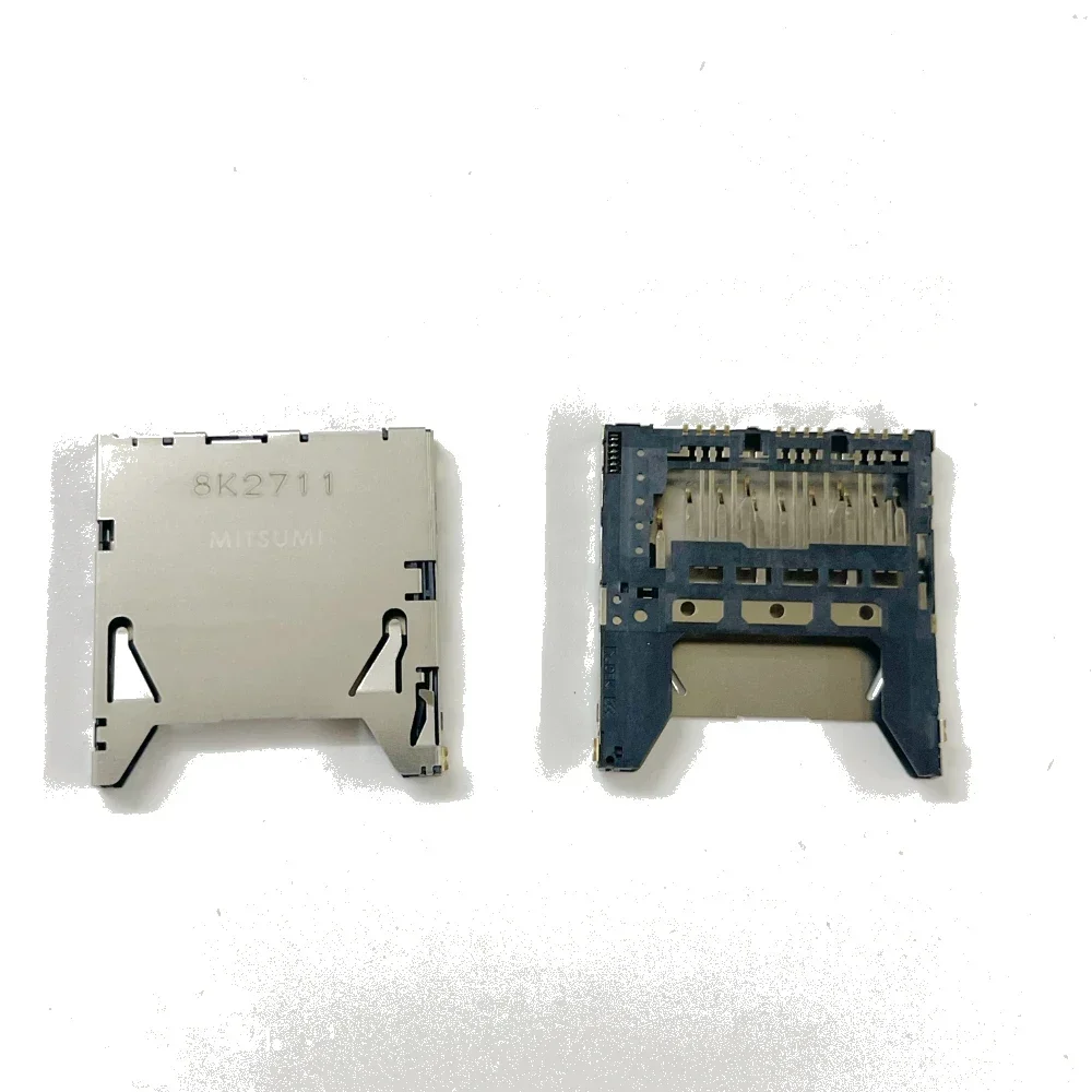 2 uds nuevo soporte Original para lector de ranura para tarjeta de memoria SD para Nikon D5500 D5600 D7500 D3500 piezas de reparación