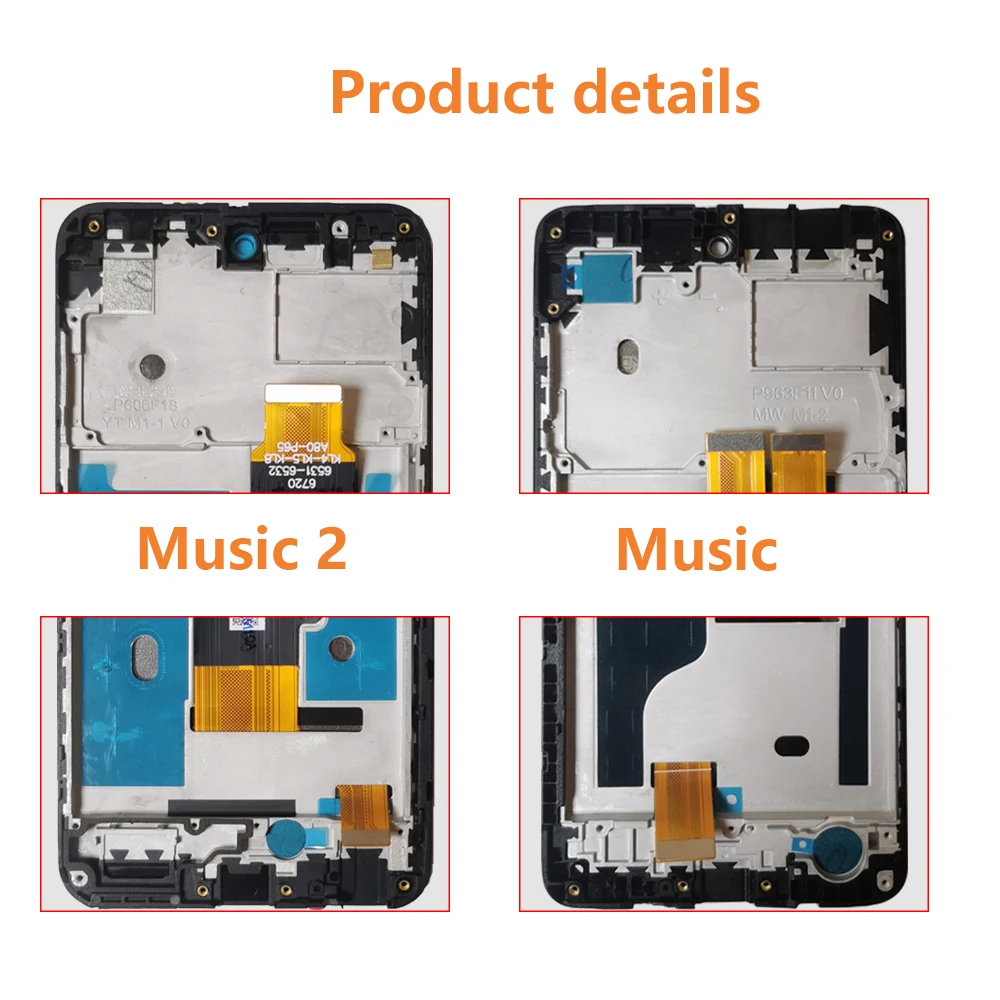 Original LCDs for ZTE Nubia Music Z2353 LCD Display for ZTE Nubia