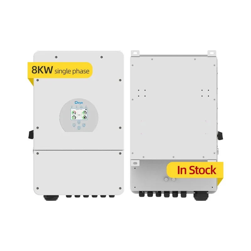 Deye Hybrid Inverter 8kw Manufacturers with Frequency Droop Control Application in Residential and Commercial