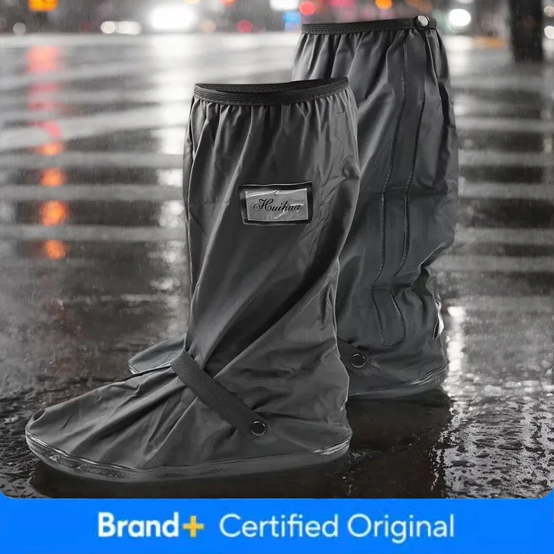 

Водонепроницаемые и нескользящие чехлы для мотоциклетной обуви — многоразовые защитные бахилы для всех гонщиков в влажных и снежных условиях