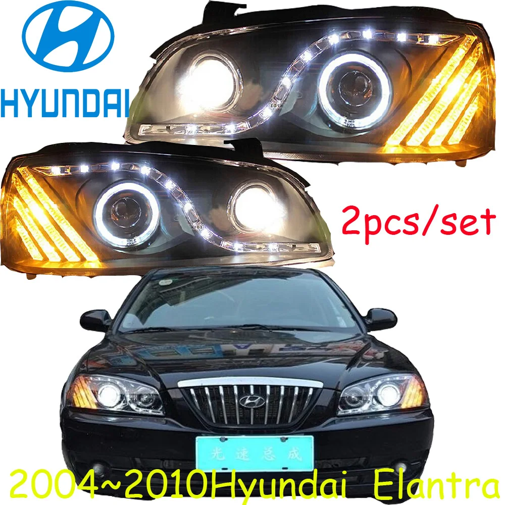 

car bumper headlamp for Hyundai Elantra headlight 2005~2010y LED DRL car accessories HID xenon for Hyundai Elantra fog light