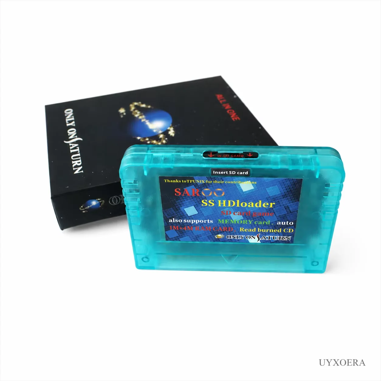 SAROO SS HDLoader SD/TF Card Adapter for SEGA Saturn Console Fast Game Loading 1M/4M RAM Memory Card Support