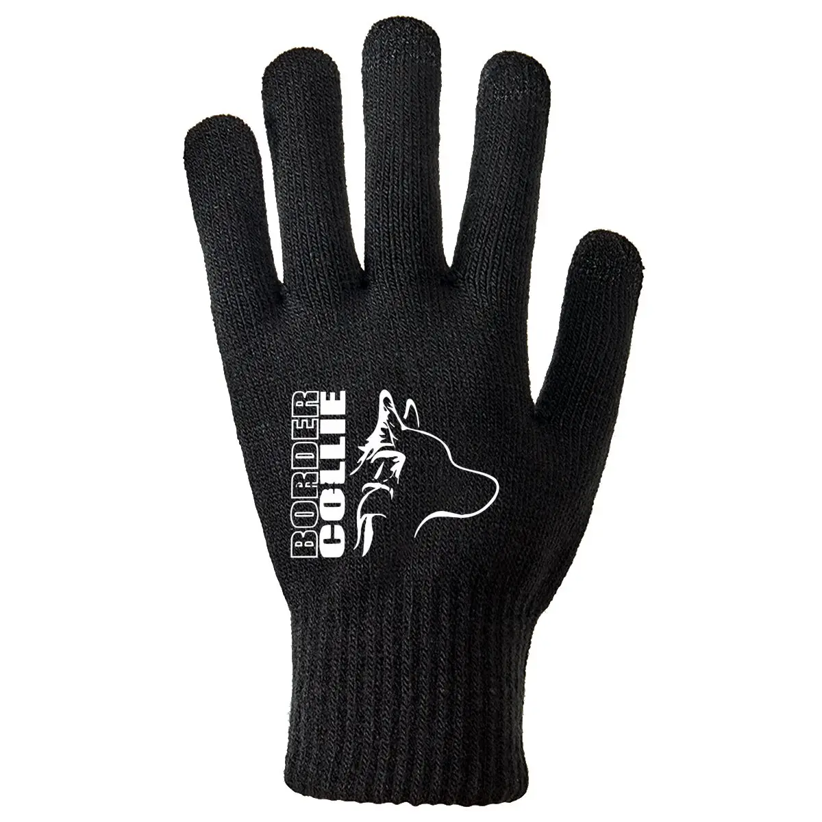 

Зимние перчатки с рисунком волка и символов, теплые противоскользящие и прочные