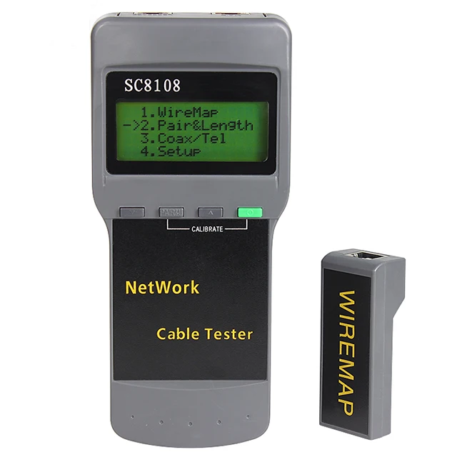 SC8108 CAT5 RJ45 Network LAN Cable Tester for Testing Network Equipment