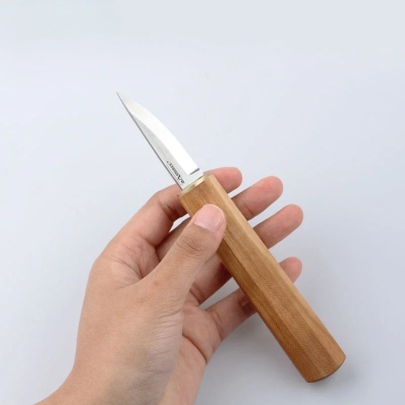 

Hardwood carving knife Handmade wood carving knife Wood carving tool Professional wood cutting knife