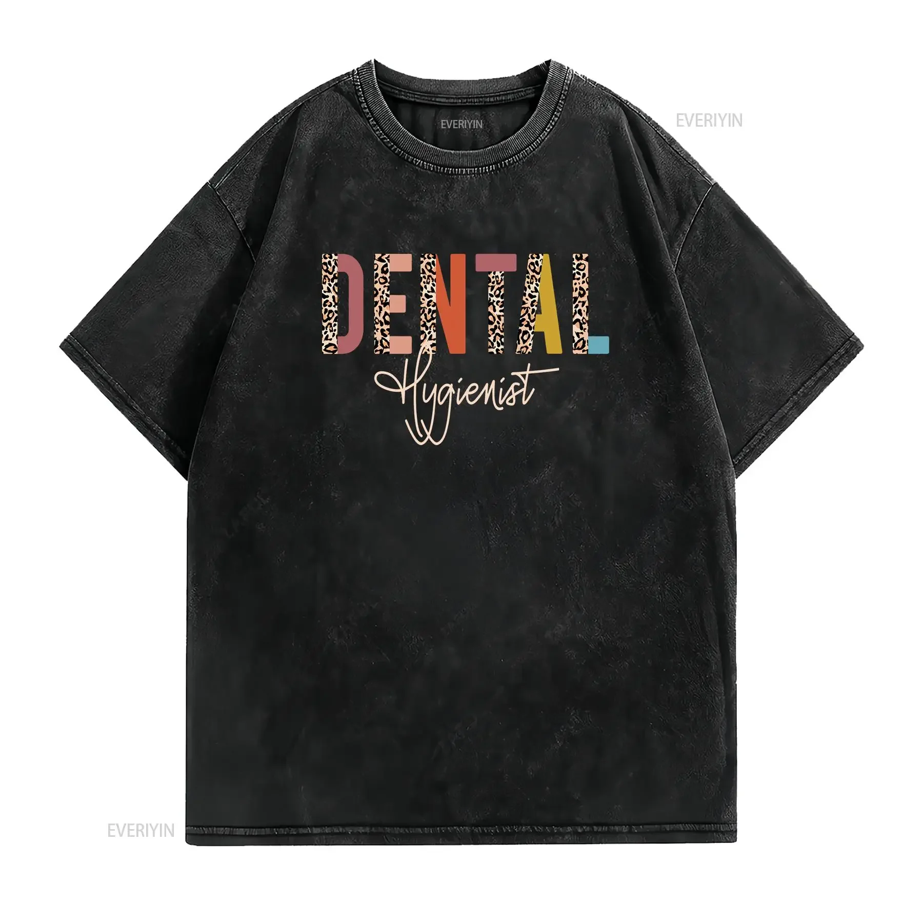 Dental HygenisT T Shirt Rdh Hygiene Registered Grad School vintage Washed Stylish Comfortable Versatile Unisex Soft Slightly
