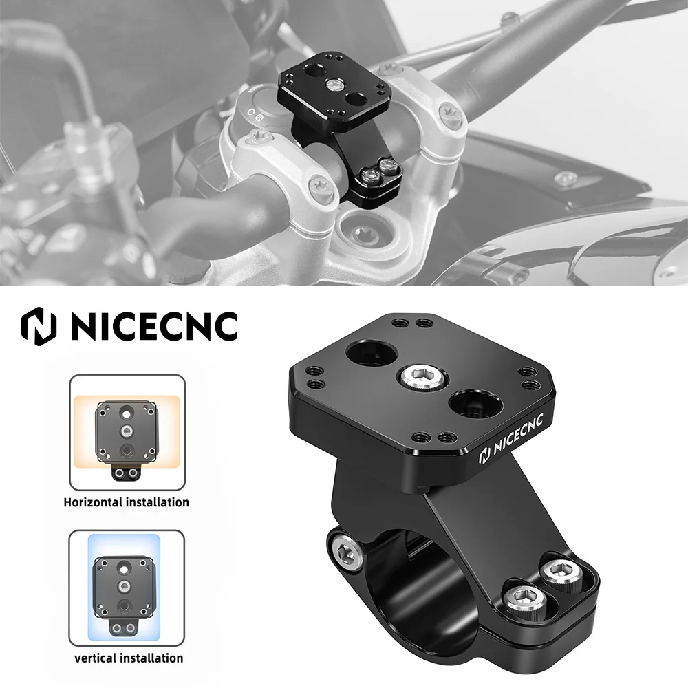 

For BMW R 1200 GS GSA 2013-2018 R 1250 GS /Adventure 2019-2023 32mm Handlebar Clamp GPS AMPS Bracket R1300GS Adventure 2024-2025