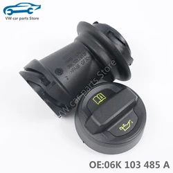 06K103485A improved oil cap Oil filling port Oil cover For VW Golf MK7 Tiguan Passat B8 Sciricco Superb EA888 GEN3 06K 103 485 A