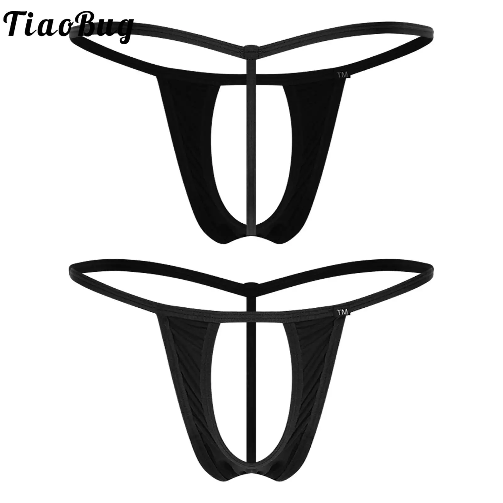 

Men Sexy Erotic T-back Thongs No Crotch Open Butt Flaunting G-string Briefs Lingerie Couple Gays Temptation Dating Underpants