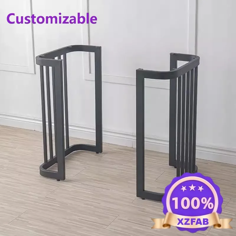 Factory Direct 2026 Wrought iron  Bar support column bracket Dressing computer  Desk single support Table bar legs