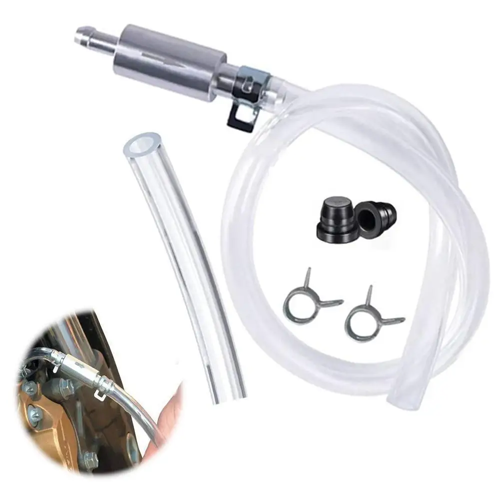 

Инструмент для прокачки тормозов мотоцикла, универсальный инструмент для прокачки тормозов, прокачка сцепления, шланг для прокачки клапанов, трубка