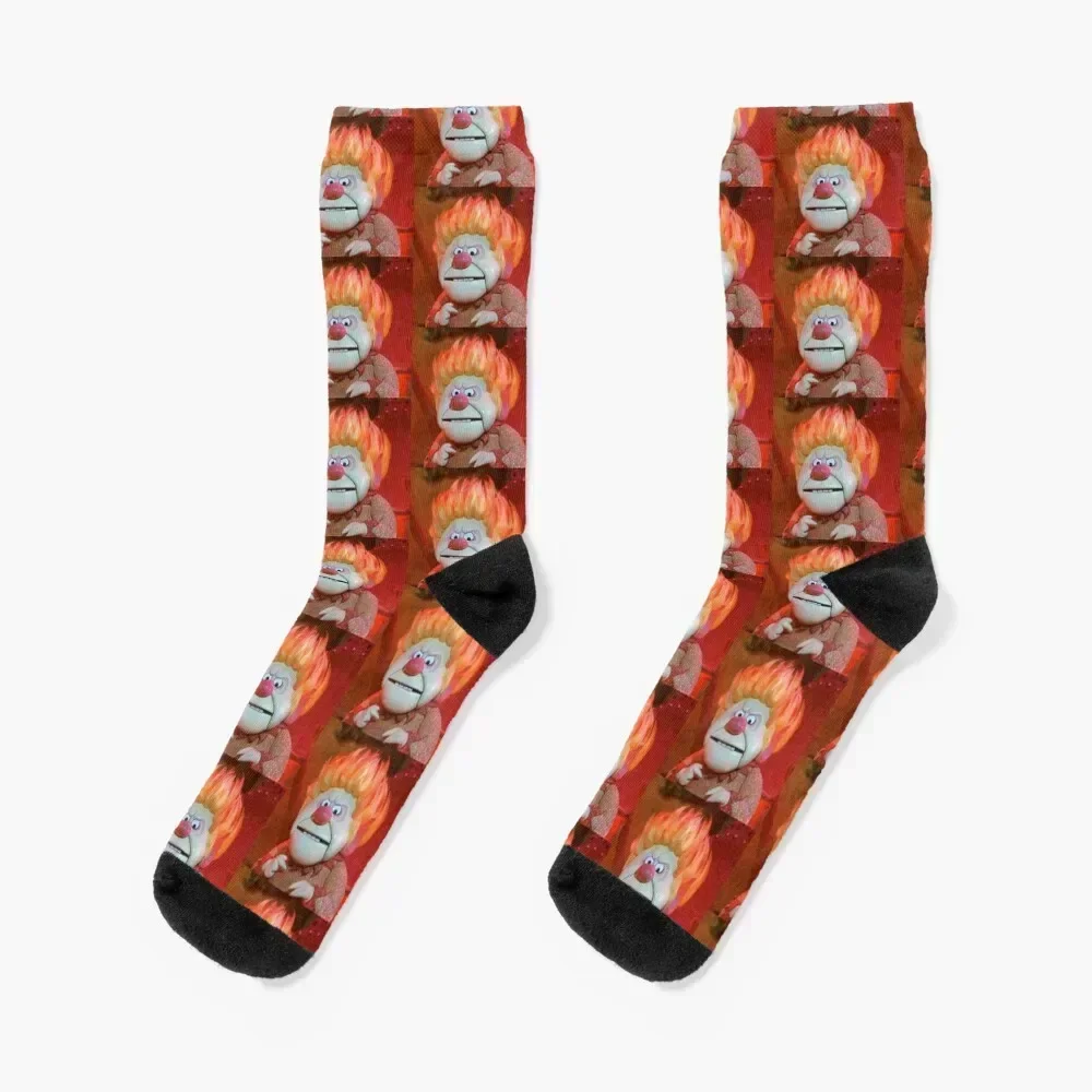 

Heat Miser Socks winter thermal hip hop retro Stockings compression Socks Female Men's
