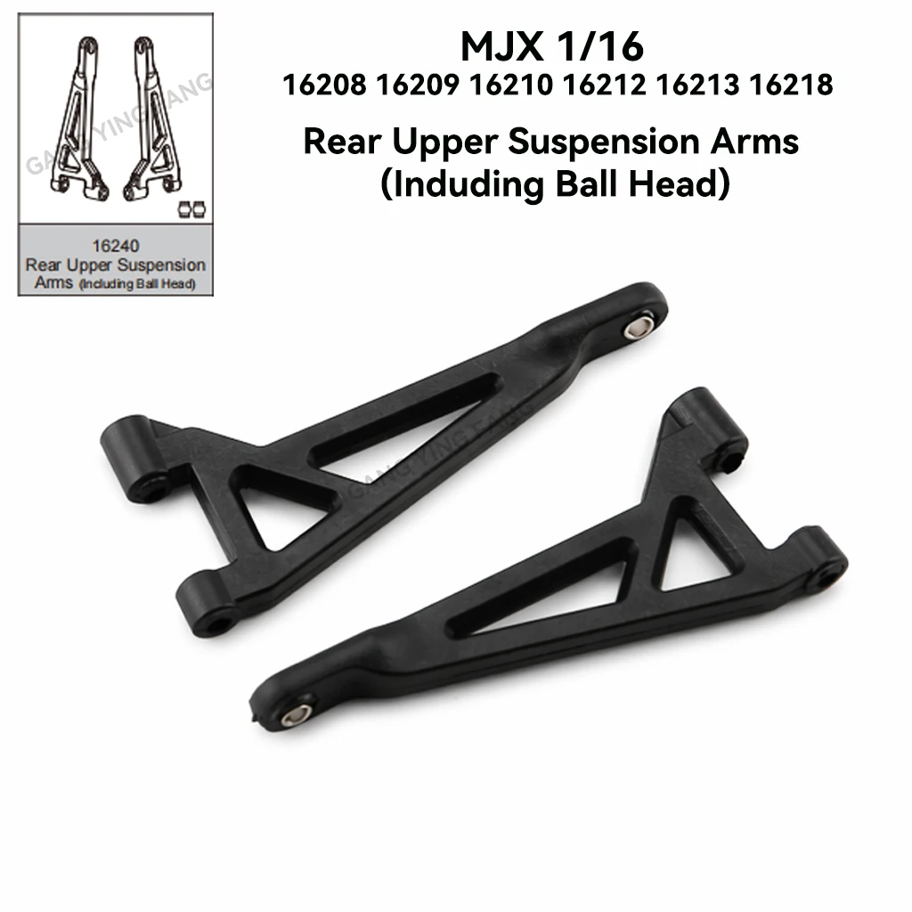 MJX 1/16 for 16218 16213 16212 16207 16208 RC Car Original Servo Anti-Collision Wheel Shock Absorber Swing Arm Original Parts view 5