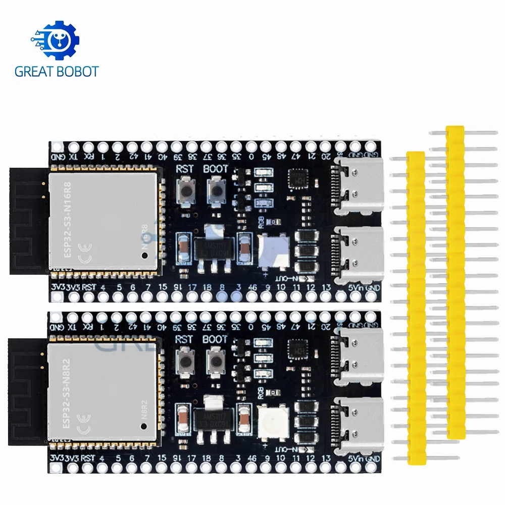ESP32-S3-Dev-KitC-1 ESP32-S3 WiFi Bluetooth kompatybilny BLE 5.0 Mesh Płytka Rozwojowa ESP32 Moduł Bezprzewodowy dla — zdjęcie produktu 5