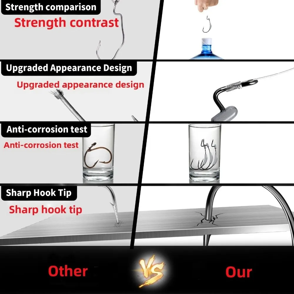 5Pcs Molded Bait Fi… - image