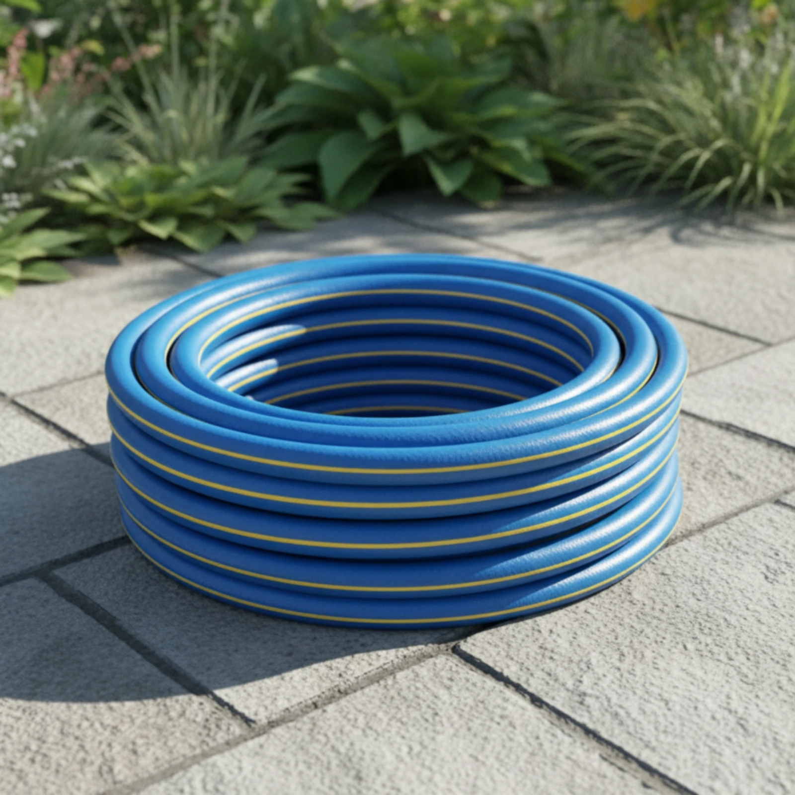 Coiled Garden Hose 100m Garden Coil Hose Water Pipe Flexible Easy to Store for Gardeners, Car Washing