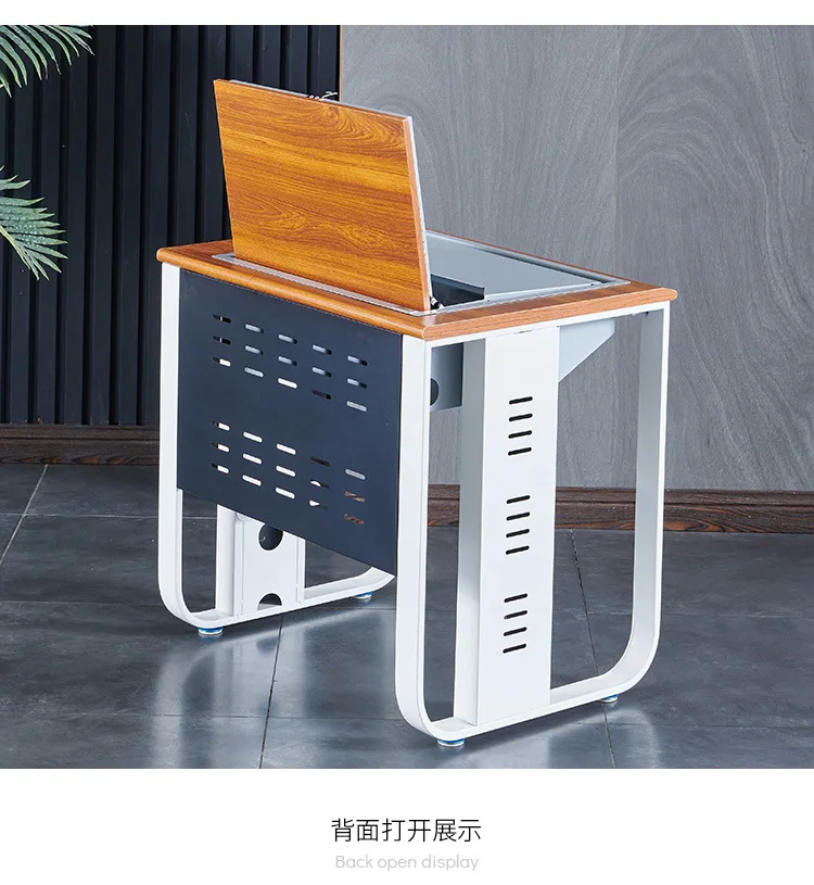PYH flip computer desk school computer room computer room cloud host training table classroom hidden  desk