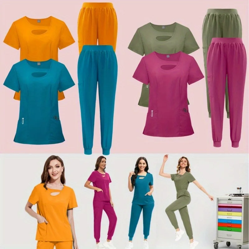 Active Lifestyle Utility Set Multi-Pocket Quick-Dry Top & Pants Durable Fabric for Outdoor & Daily Wear