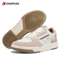 Baasploa New Women Running Shoes Fashion Women Sports Shoes Pu Surface Breathable Outdoor Non-Slip Women's Casual Running Shoes