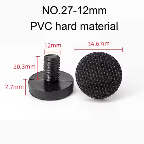 10/20pcs Round PVC Furniture Foot Nail Rubber Glide Nail Office Table Chair Leg Floor Protector Round Sliding Disc Noise Killer - Image 28
