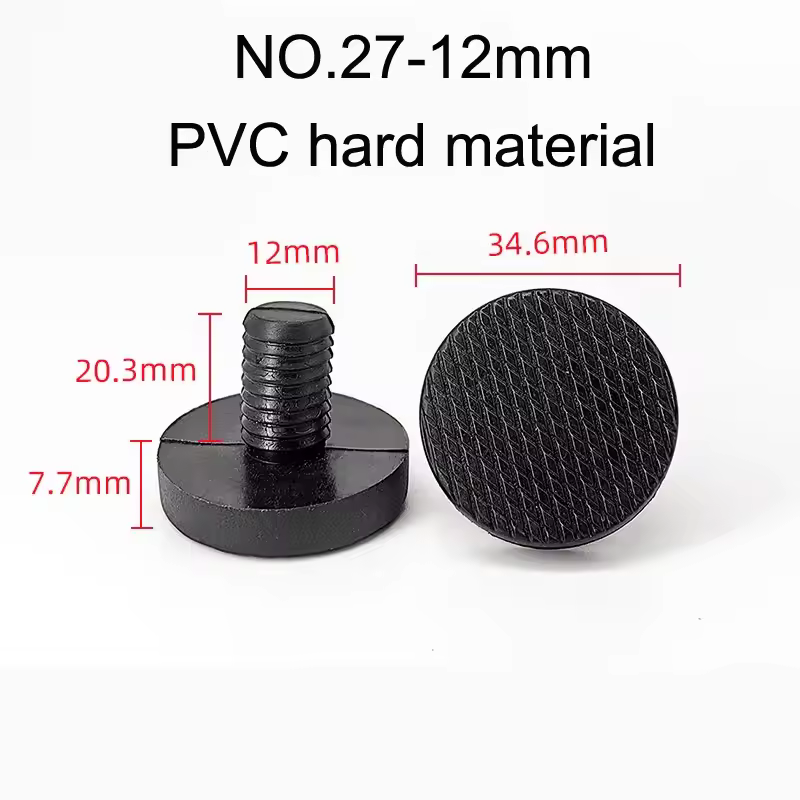 10/20pcs Round PVC Furniture Foot Nail Rubber Glide Nail Office Table Chair Leg Floor Protector Round Sliding Disc Noise Killer - Image 28