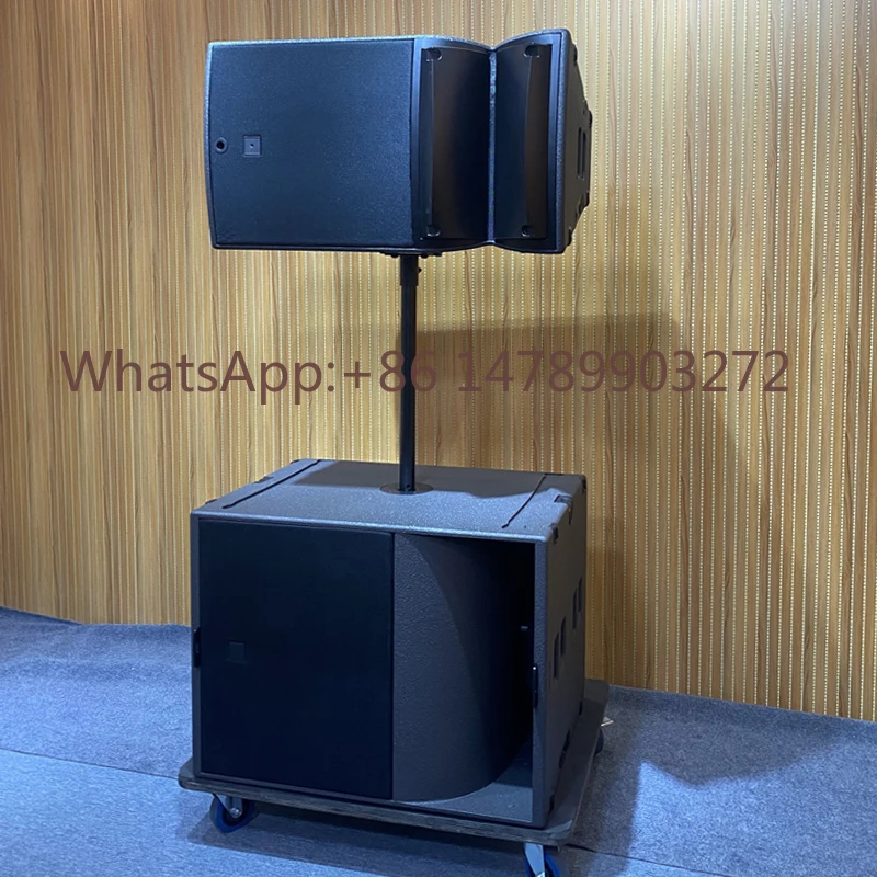 

Adjust Fins Pa Professional Equipment Music Sound Audio 15 Inch Line Array Speakers 21 Inch Bass Subwoofer System