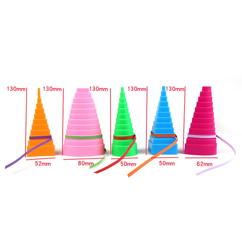 5Pcs/Set Creative Papercraft Quilling Border Tower Mixed Papercraft DIY Handcraft Paper Quilling Tools Mould