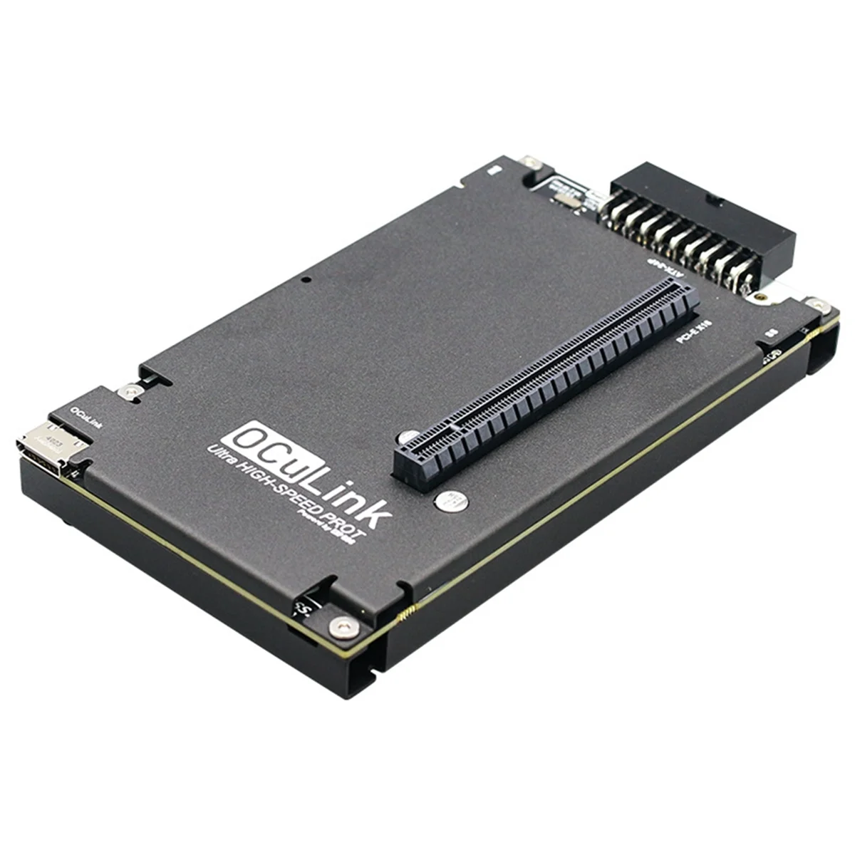AU32-OCuLink กราฟิกการ์ด Docking Station OCuP4V2 PCI-E4.0 ReDriver ชิปรองรับ Nvidia/AMD/Intel Series กราฟิกการ์ด
