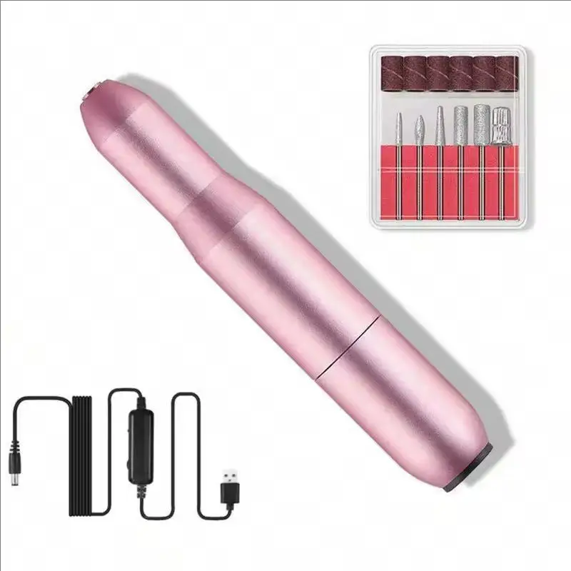 

Electric nail drill, nail polishing machine, USB electric nail file, portable nail polisher with drill bit