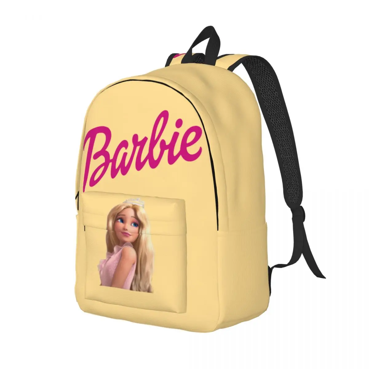 Outdoor Cute Barbie Sturdy Shoulder Portable Sanrio Barbie Storage Bag For Women Kid Rucksack Birthday Gift