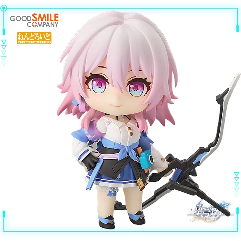 CGC Original véritable Mihoyo Honkai: Star Rail 7 mars Nendoroid 2456 10 cm Collections modèle jouets figurines d'action cadeau de noël