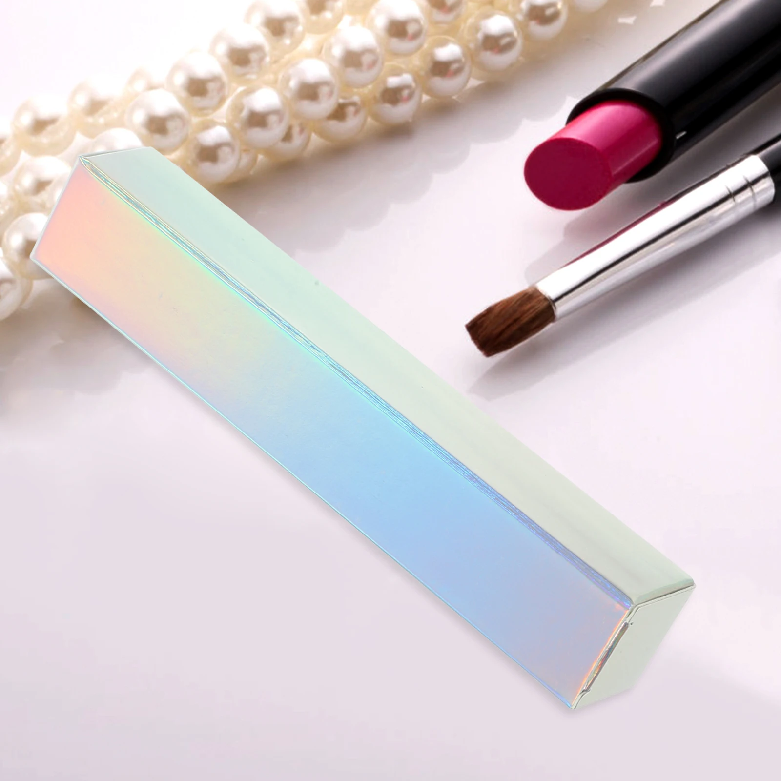 

50pcs Lipstick Tube Boxes Boxes Paper Paper Lipstick Container Containers Gloss Aluminum Foil DIY Travel Gift