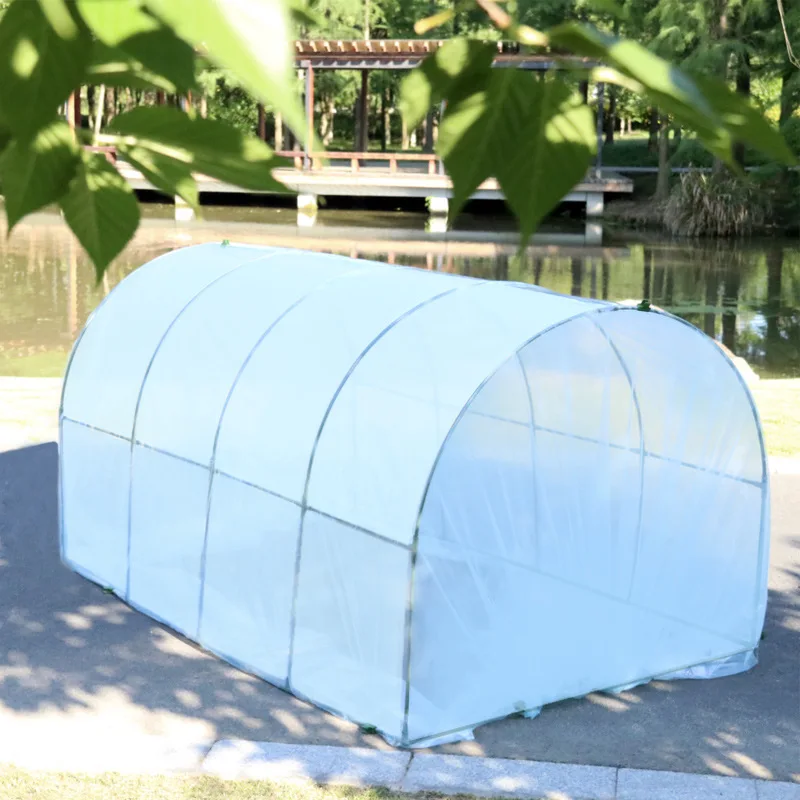 

Plastic Coated Steel Tube Greenhouse for Winter Frost Protection Outdoor Garden Plant Shelter