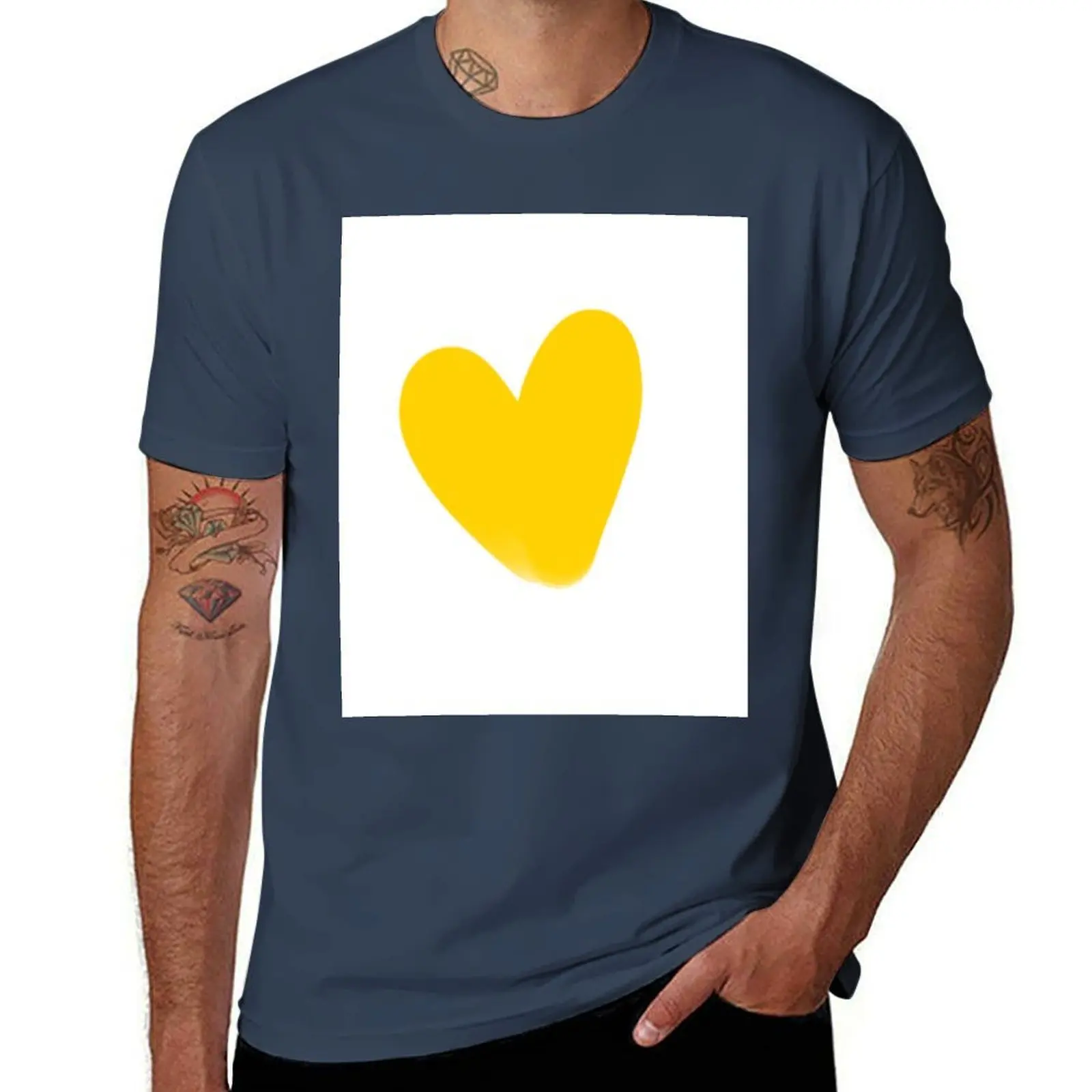 

Brave Heart T-Shirt Casual Soft Cotton Short Sleeve Tee