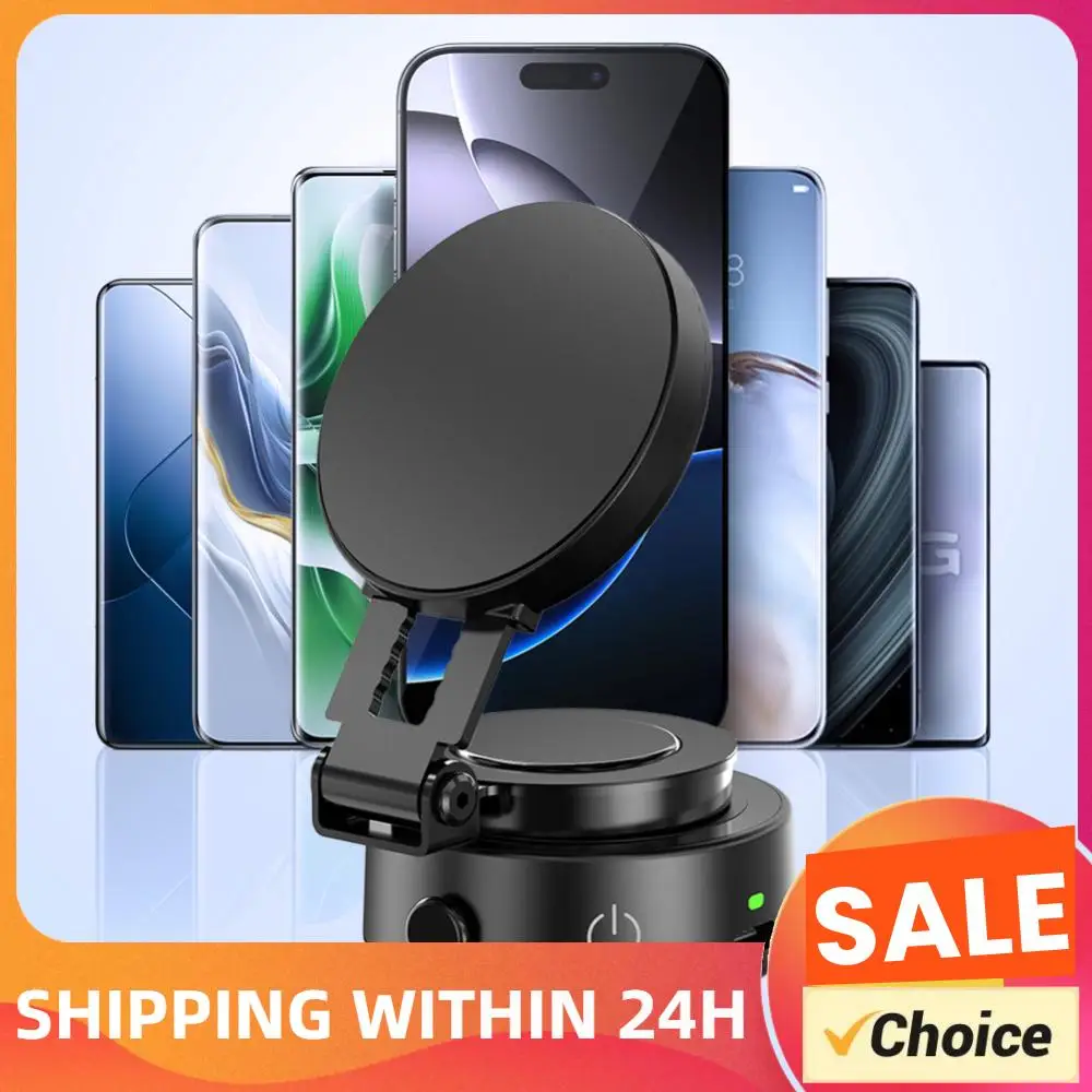 

Магнитный держатель для автомобиля Magsafe 360° ° Вращающаяся складная электрическая вакуумная подставка-держатель для iPhone 16/15/14/13/12 Plus Pro Max Mini