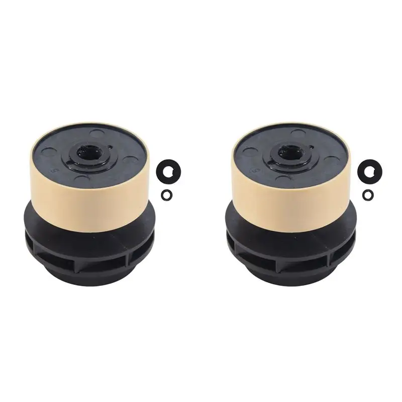 Unique 2Pcs 161A0-39015 Auxiliary Water Pump Inner Rotor For Toyota Prius ZVW30 2010-2015 Lexus CT200H Coolant Pump Rotor