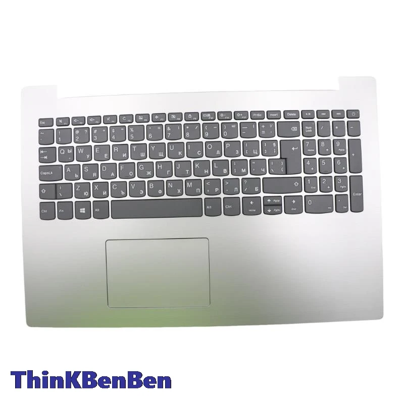 BG Bulgaria Keyboard Platinum Grey Upper Case Palmrest Shell Cover For Lenovo ideapad 330 15 IGM AST IKB 5CB0R16520