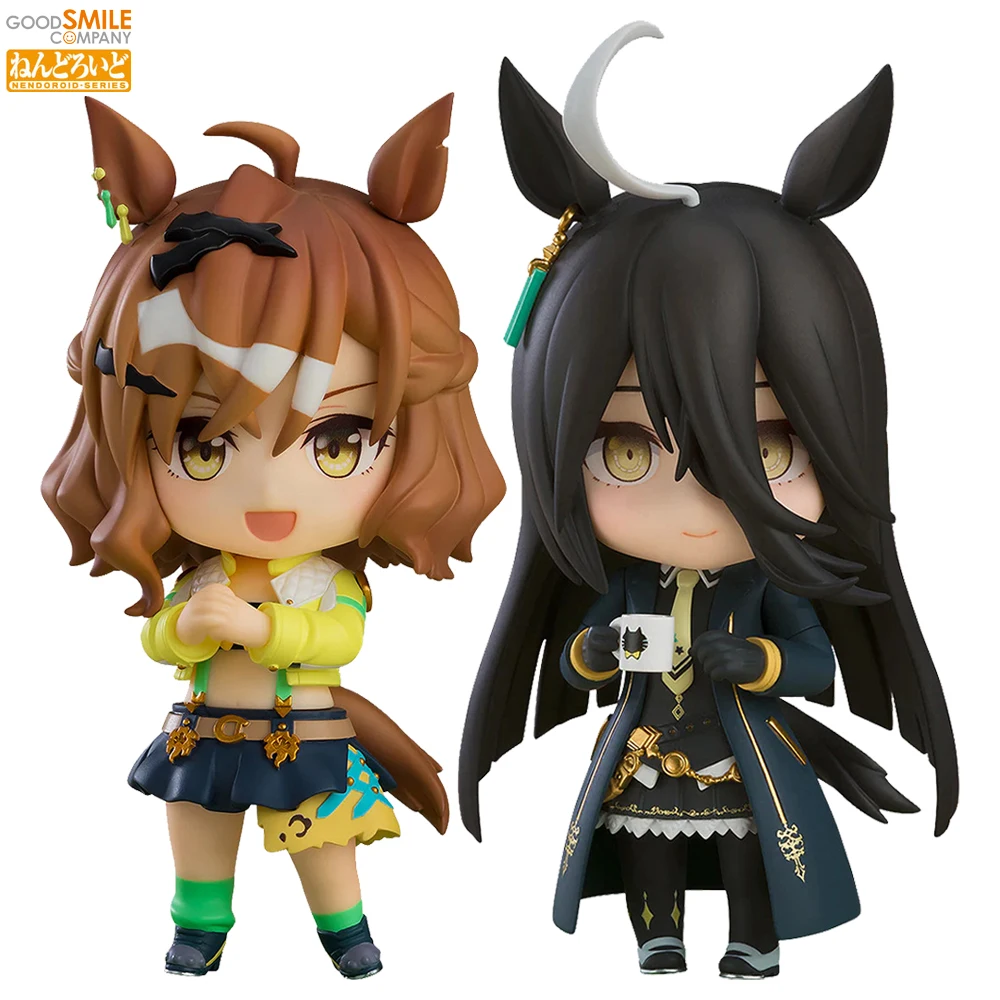 Original New GSC Nendoroid 2548 Manhattan Cafe & 2549 Jungle Pocket (Umamusume: Pretty Derby) 100mm Anime Action Model Figure