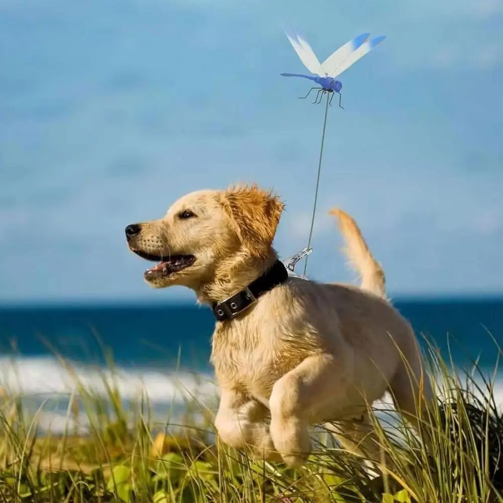 DIY Gefälschte Libelle Stange Clip Insektenschutzmittel Stange Gartenarbeit Gefälschte Libelle Pole Clip Libelle Clips Simulierte Terrasse Dekor